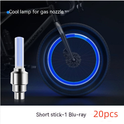 Neon Lights Tyre Wheel Valve Cap Light LED Car Tire Valve Caps Air Cover Tire Rim Valve Wheel Stem Cap Bike Light - Online Shop AU.com