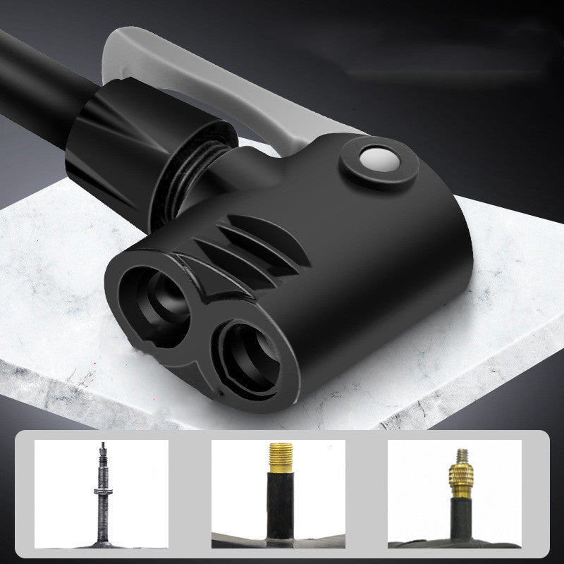 Bicycle foot pump mountain bike pump