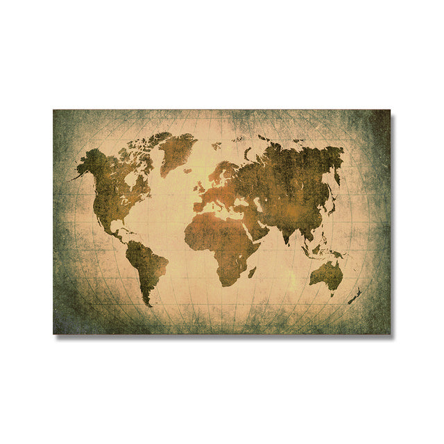 Decorative Canvas Spray Hanging Rimless Decorative Painting