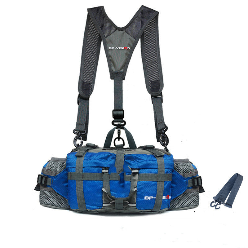 Tactics Waist Bag Men Women Multi function Waterproof Shoulder Bag Outdoor Camping Hiking Riding Travel Sport Kettle Backpack Bag - Online Shop AU.com