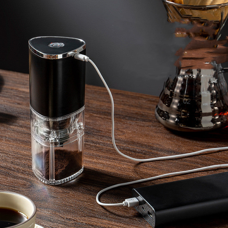Electric Coffee Grinder Coffee Bean Grinder Cafe Automatic Portable USB Rechargeable Food Crusher For Drip Coffee Kitchen Gadgets - Online Shop AU.com