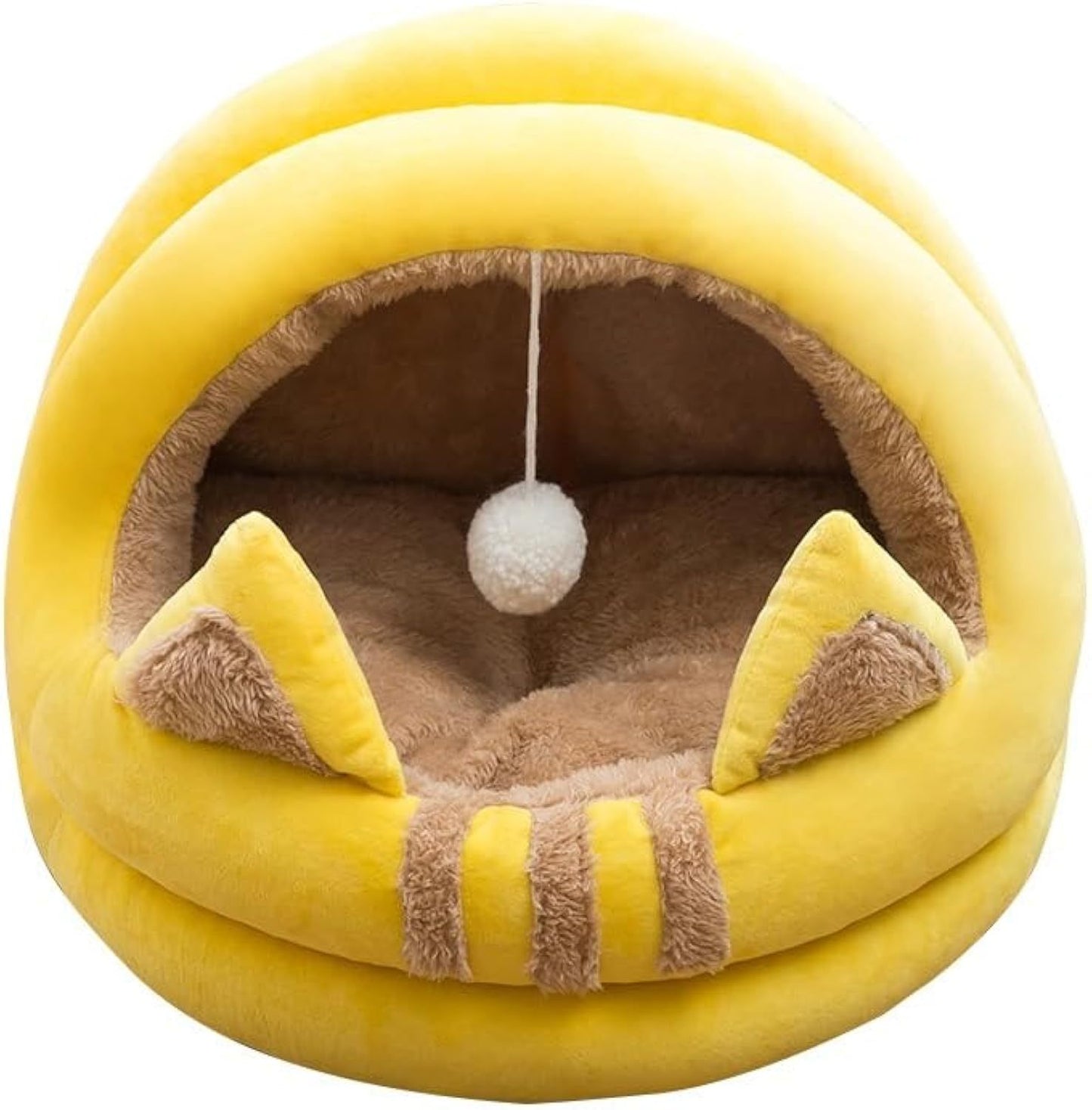 Cat Nest Bed Semi-Enclosed Cat Nest House Cool Summer Haven