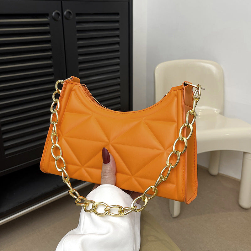 Diamond Retro Textured Bag Women's Chain - Online Shop AU.com