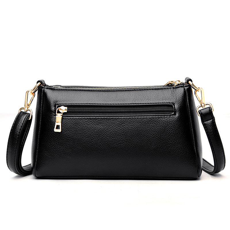 Texture Soft Leather Cross body Bag Fashion Lady - Online Shop AU.com