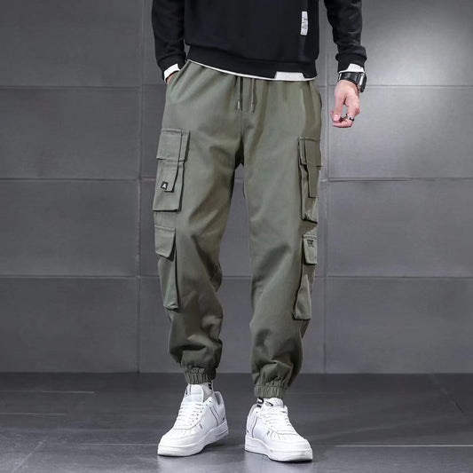 Multi-pocket Cargo Pants Men's Plus Size Loose Casual Pants - Online Shop AU.com