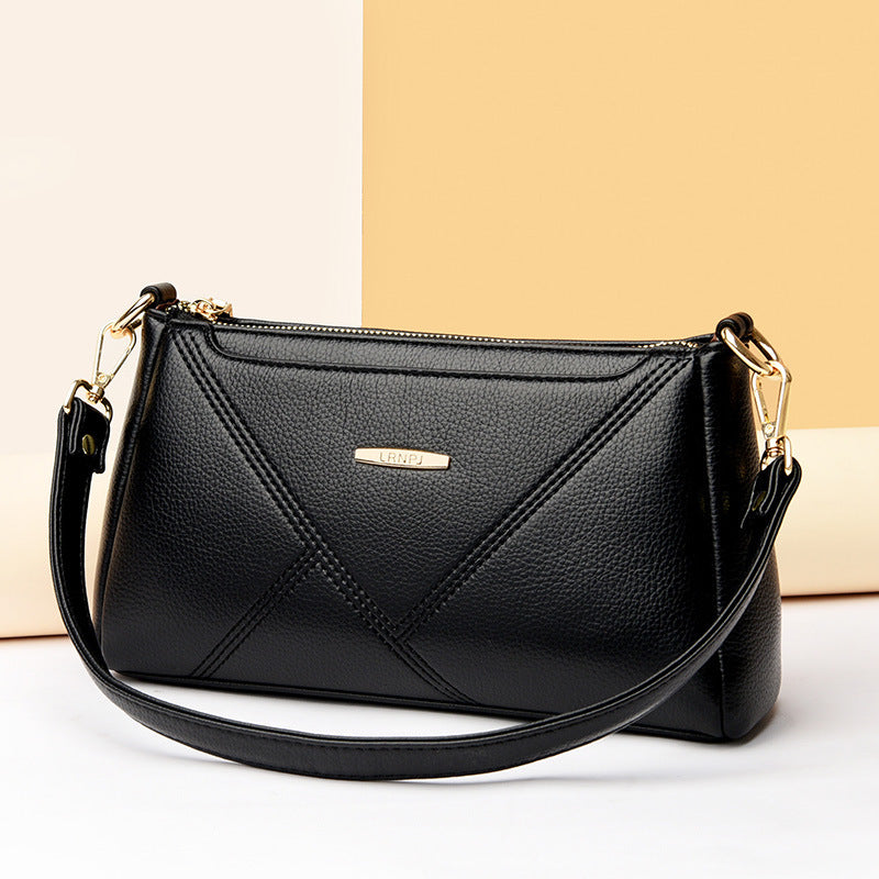 Texture Soft Leather Cross body Bag Fashion Lady - Online Shop AU.com