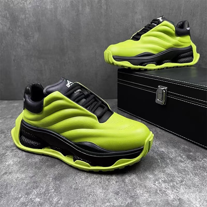 Soft Bottom Increase Sports Fashion Shock-absorbing Casual Shoes - Online Shop AU.com