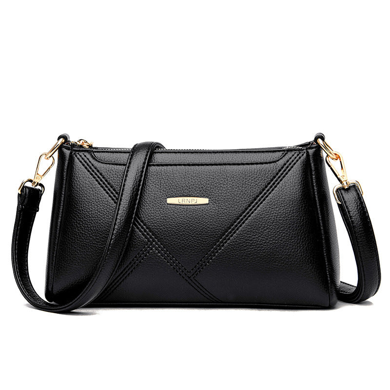 Texture Soft Leather Cross body Bag Fashion Lady - Online Shop AU.com