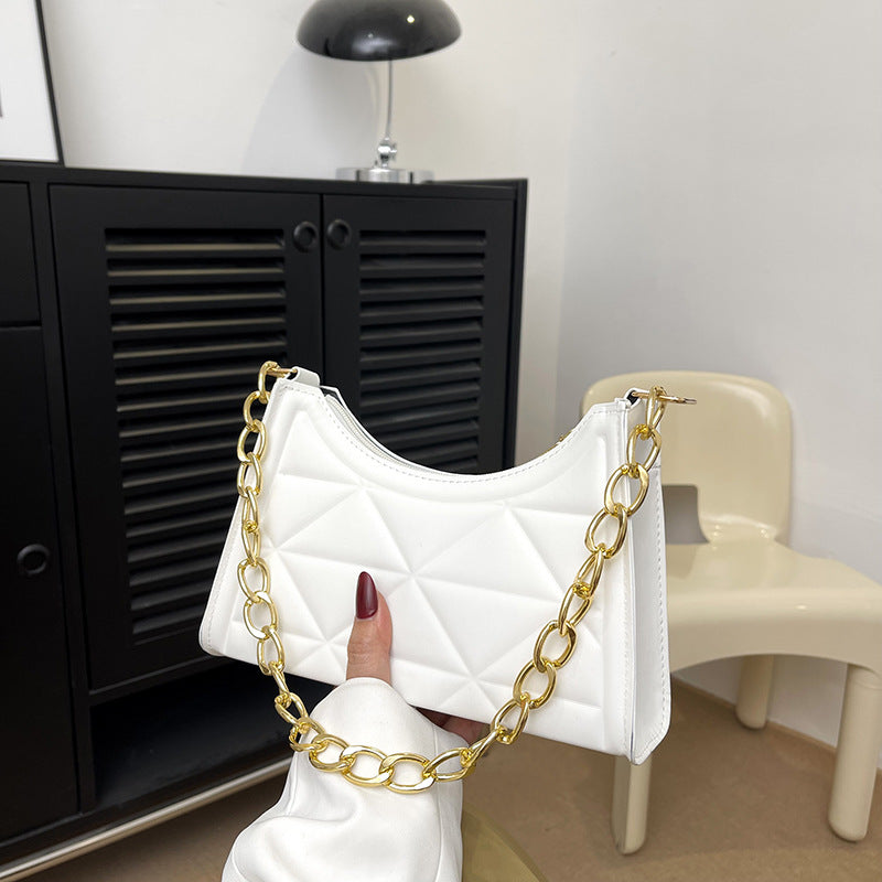 Diamond Retro Textured Bag Women's Chain - Online Shop AU.com