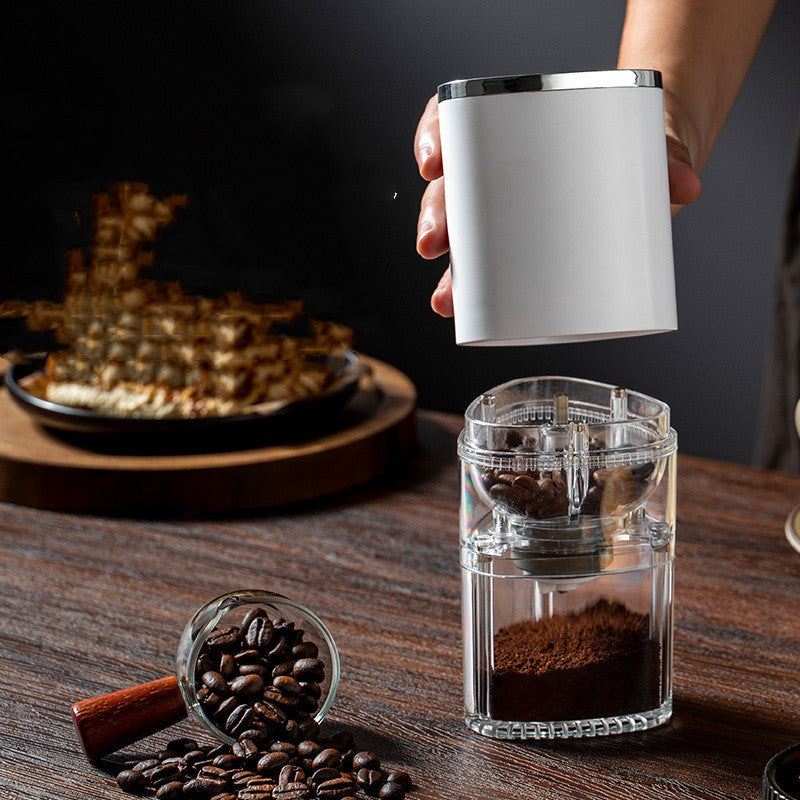 Electric Coffee Grinder Coffee Bean Grinder Cafe Automatic Portable USB Rechargeable Food Crusher For Drip Coffee Kitchen Gadgets - Online Shop AU.com