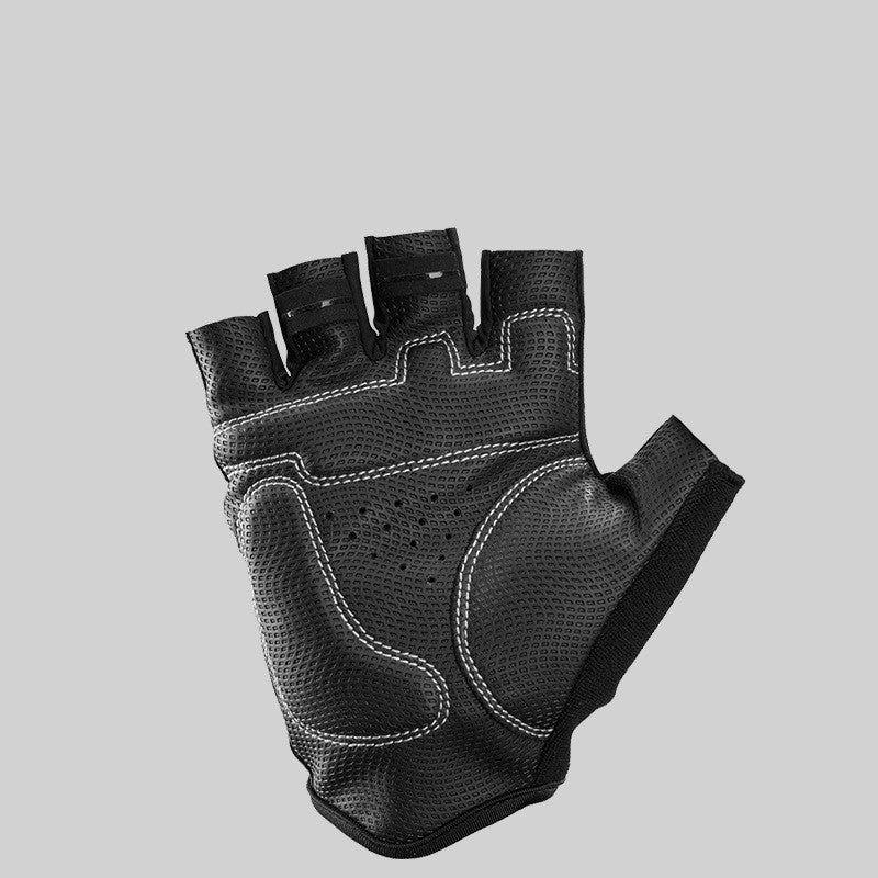 Driving Shock Absorption Non-slip Fingerless Breathable Gloves
