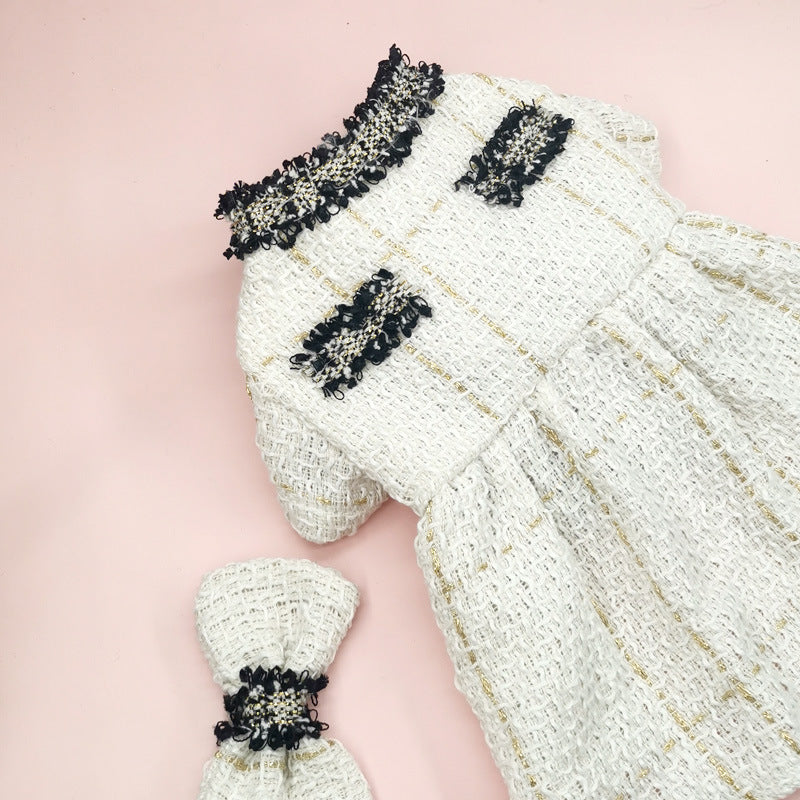 Cat Accessories Classic Style Matching Hat Coat Skirt