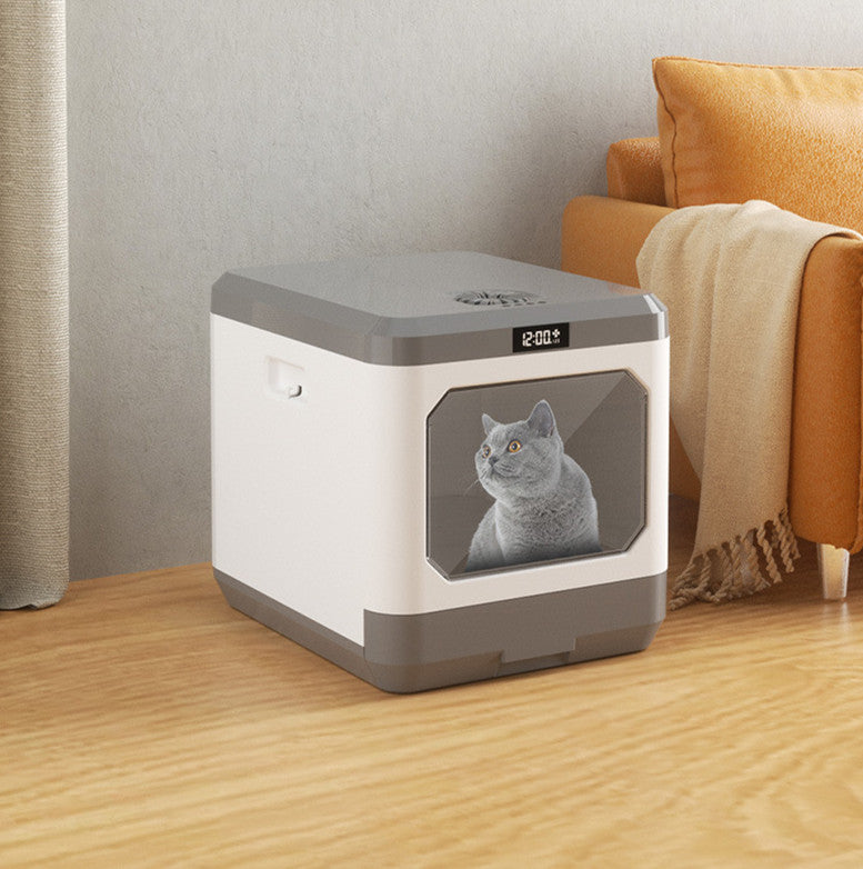 Kitty litter Tray Fully Enclosed Cat Litter Basin Drawer Type