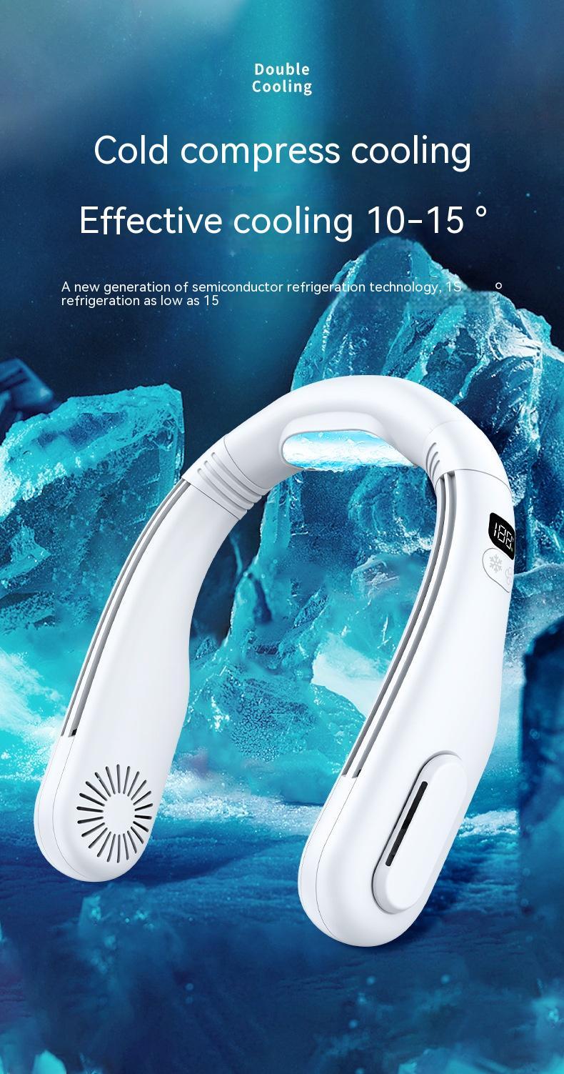 Neck Fan Refrigeration Halter Portable Rechargeable Small Neck Fan - Facebook and Instagram Shop - TikTok Shop coming soon - Amazon store onlineshopau.com