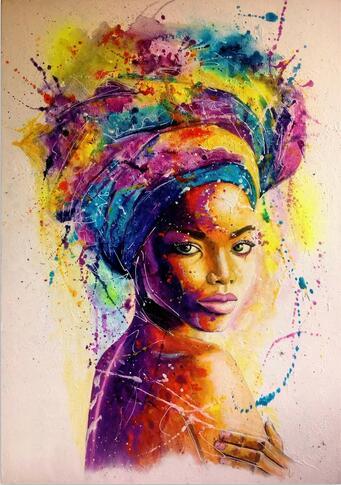 Frameless High-definition Inkjet Decorative Painting Canvas