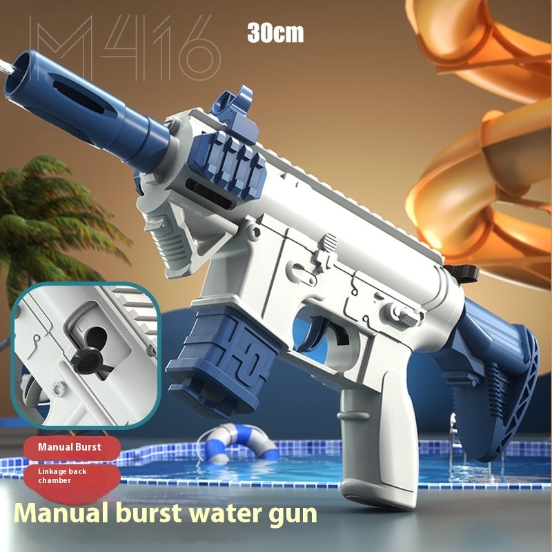 Water Gun Cross-border Manual Press Water Gun Summer Water Pistols