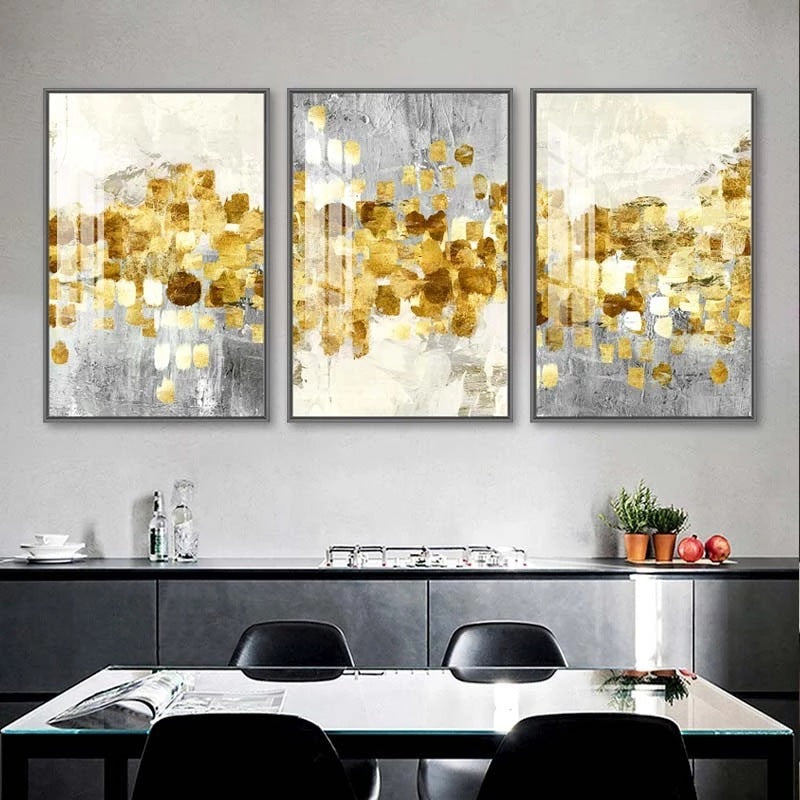 Three-piece Painting HD Inkjet Canvas Frameless Core