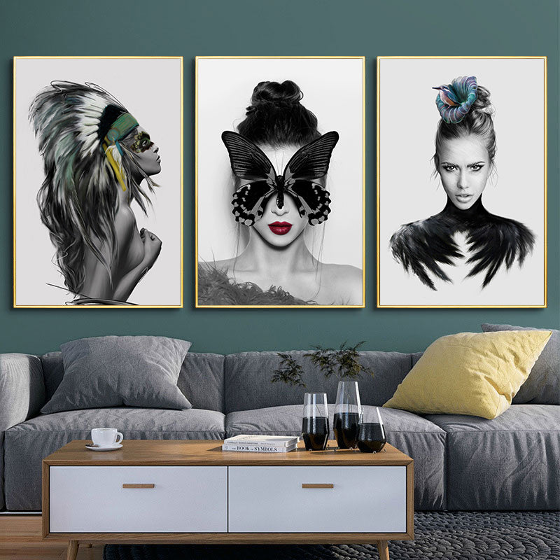 Canvas Painting Inkjet Hanging Painting Frameless