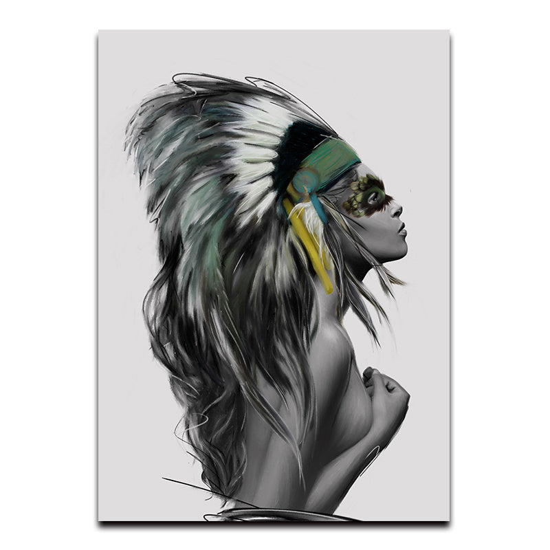 Canvas Painting Inkjet Hanging Painting Frameless