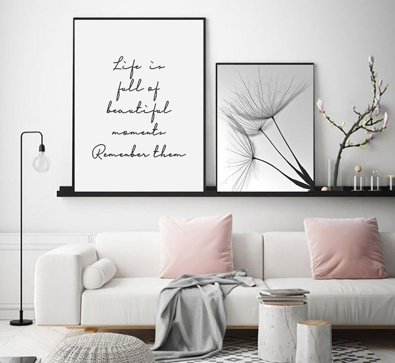 Art Pavilion Living Room Decorative Painting Cross - Border Canvas Core