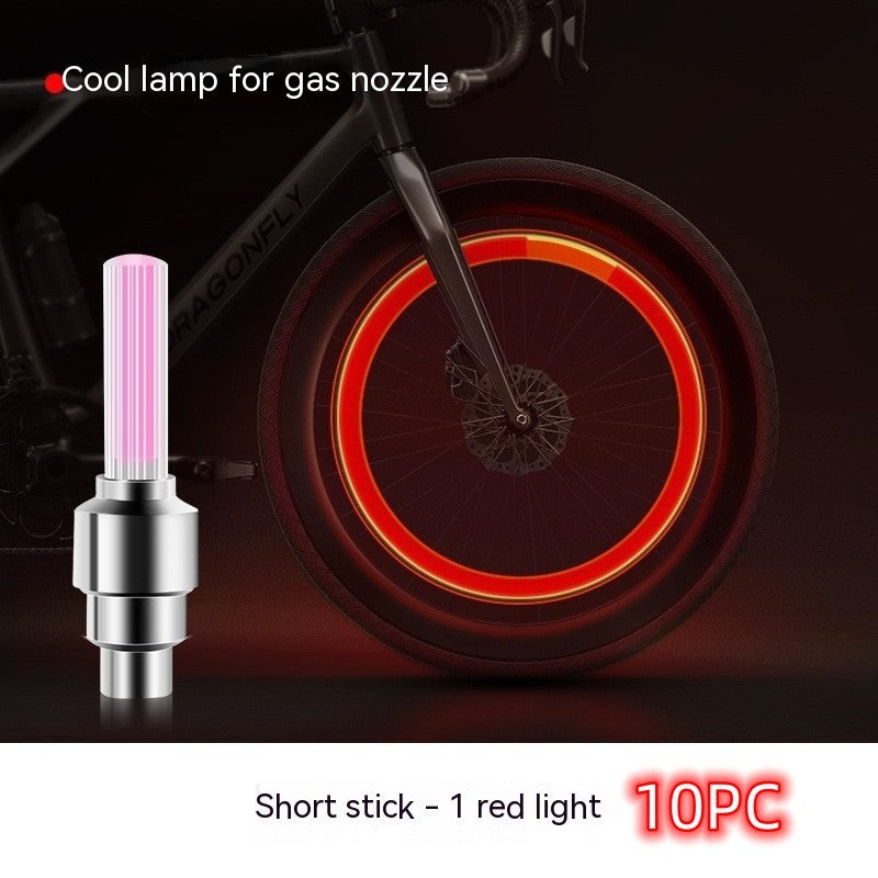 Neon Lights Tyre Wheel Valve Cap Light LED Car Tire Valve Caps Air Cover Tire Rim Valve Wheel Stem Cap Bike Light - Online Shop AU.com