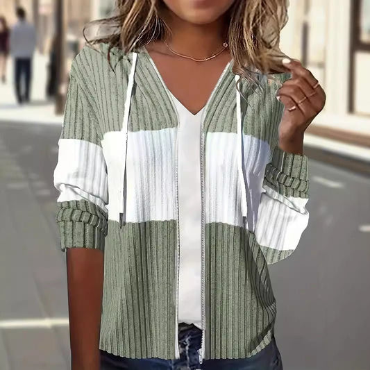 Hooded Casual Thermal Zipper Women's Coat - Online Shop AU.com - Online Shop AU.com