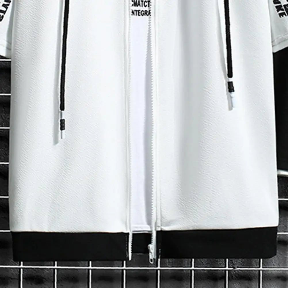 Men Outfit 1 Set Cool Hooded Outfit Summer Men Sportswear - Online Shop AU.com - Online Shop AU.com