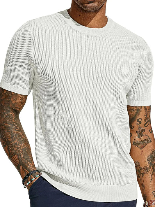 Men's Full Size Round Neck Short Sleeve T-Shirt Plus Size - Online Shop AU.com - Trendsi