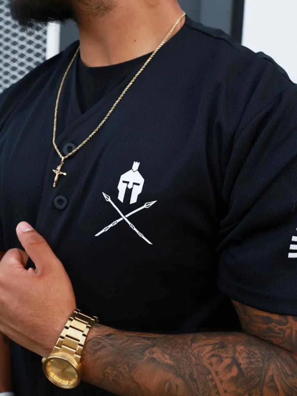 Men's Graphic Button Down Short Sleeve Top - Online Shop AU.com - Trendsi