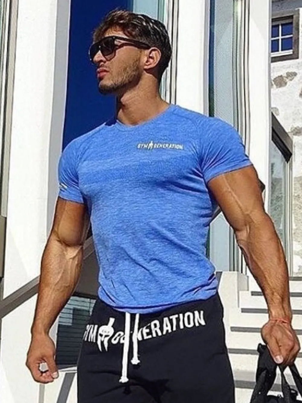 Men's Plus Size Round Neck Short Sleeve T-Shirt - Online Shop AU.com - Trendsi