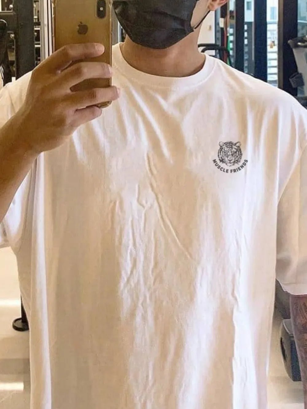 Men's Plus Size Tiger Round Neck Short Sleeve T-Shirt - Online Shop AU.com - Trendsi