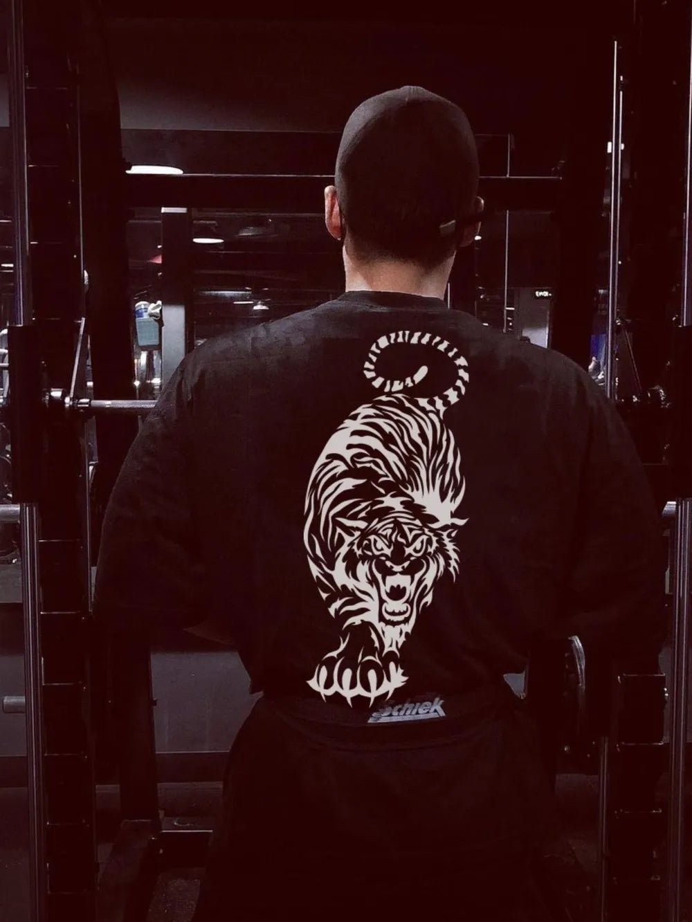 Men's Plus Size Tiger Round Neck Short Sleeve T-Shirt - Online Shop AU.com - Trendsi
