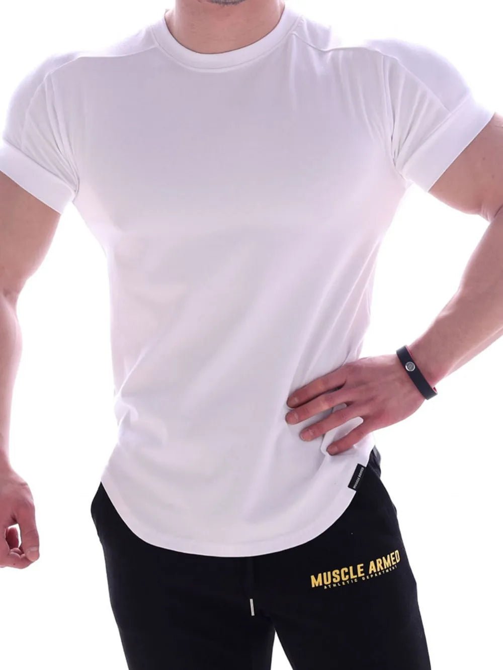 Men's Round Neck Short Sleeve T-Shirt - Online Shop AU.com - Trendsi