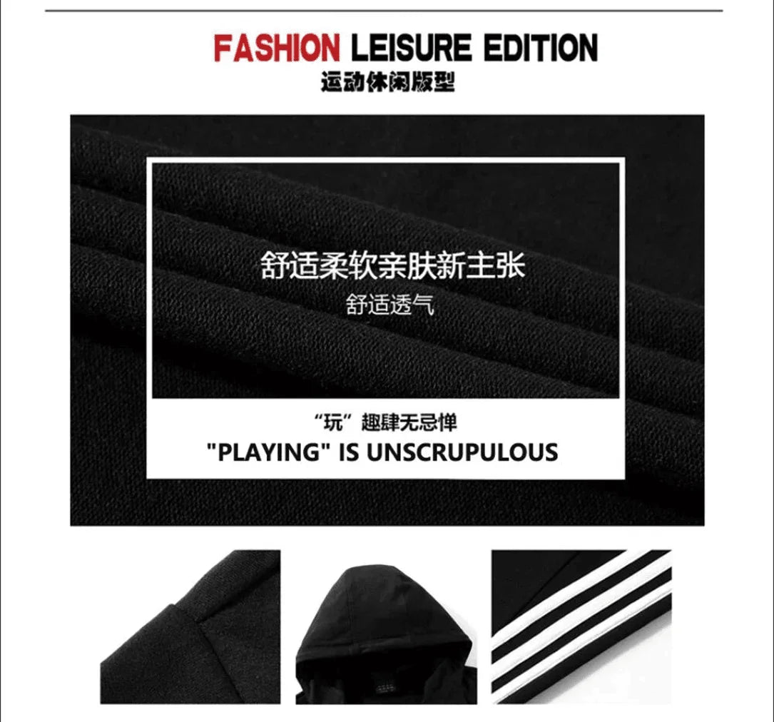 Men's Sportswear, Casual Tracksuit Jacket and Pants, Sportswear, Hoodie, Spring and Autumn Sportswear - Online Shop AU.com - Online Shop AU.com