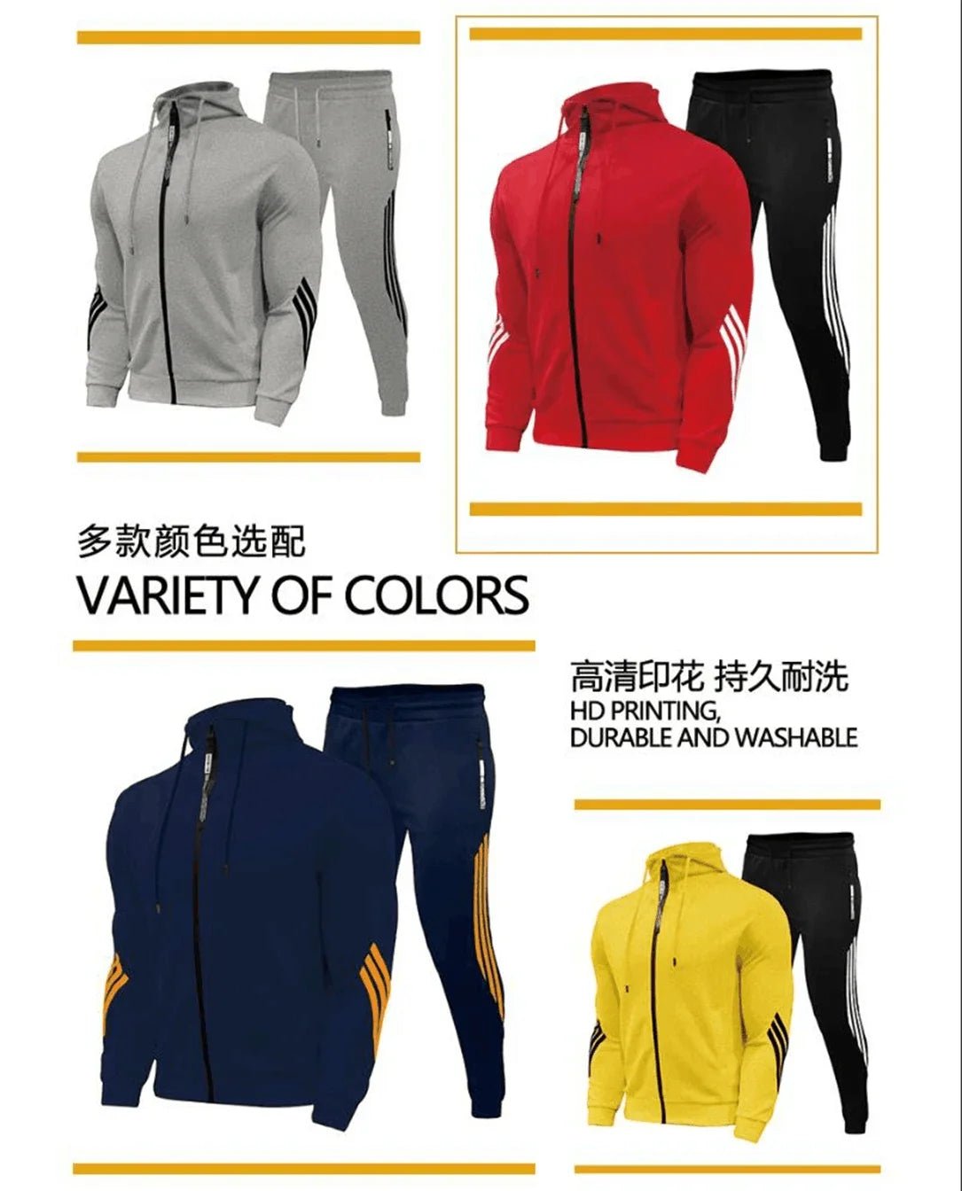 Men's Sportswear, Casual Tracksuit Jacket and Pants, Sportswear, Hoodie, Spring and Autumn Sportswear - Online Shop AU.com - Online Shop AU.com