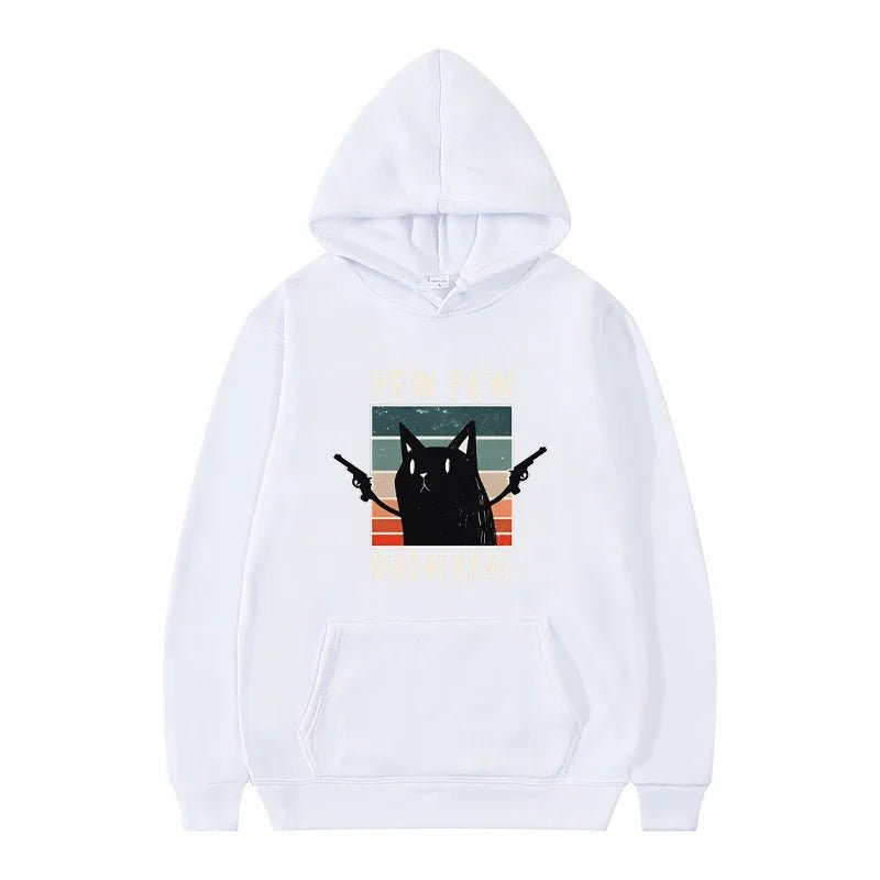 Pew Pew Madafaks Cute Funny Printed Sweatshirt Men's Autumn and Winter Hooded Fashion Hoodie Fashionable Casual Sportswear - Online Shop AU.com - Online Shop AU.com