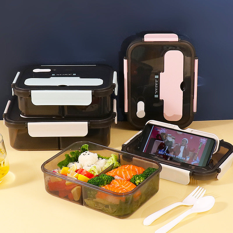 Kitchen Lunch Box Work Student Outdoor Activities Travel Microwave Heating Food Container Plastic Bento Box Storage Snacks Boxes - Online Shop AU.com