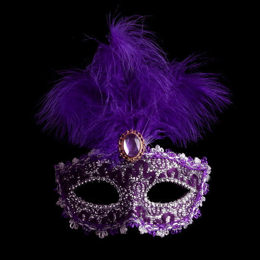 Mask Leather Feather Mask Ball Party Mask Cosplay