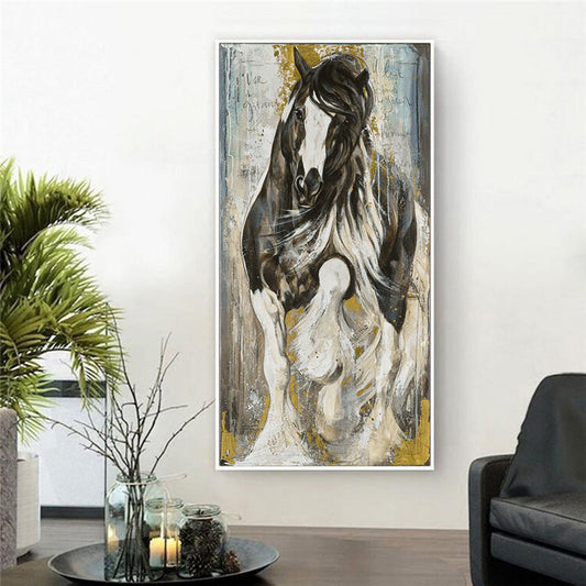 Decorative Canvas Horse Painting Hanging Painting