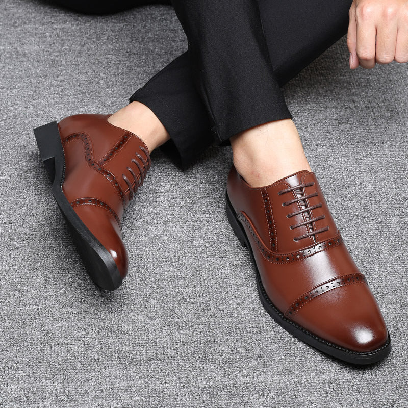 Style British Casual Business Leather Shoes Men - Online Shop AU.com