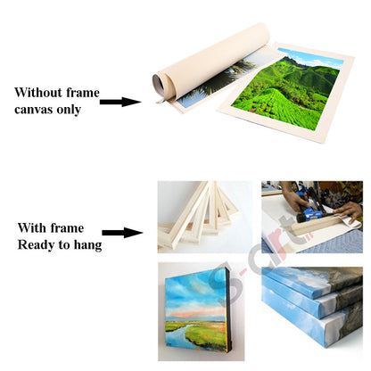 Canvas Framed Unframed Painting High-definition