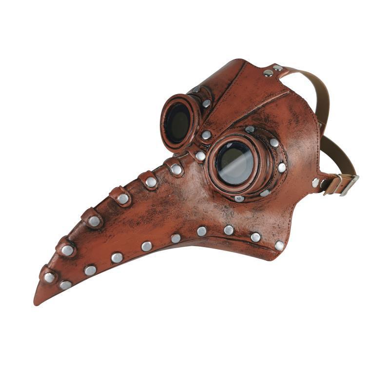 Mask Leather Beak Mask Halloween Mask