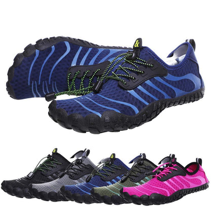 Upstream shoes men's shoes outdoor wading shoes ladies five-finger beach shoes