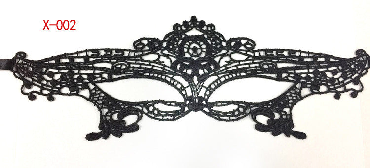 Mask Series black lace mask