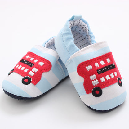 Cartoon Baby Toddler Shoes Soft Soled Shoes Baby Cloth Front Shoes