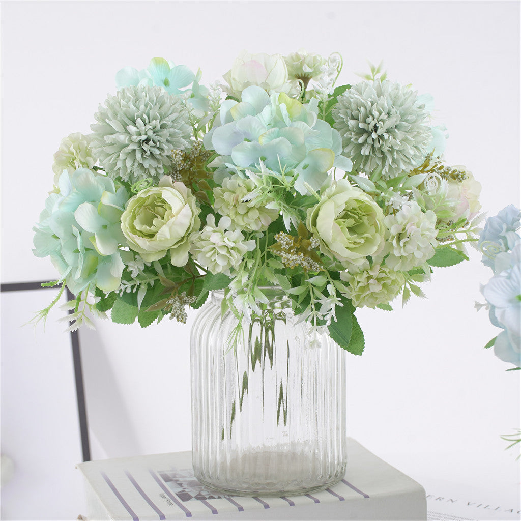 7-core cored simulation peony artificial flowers