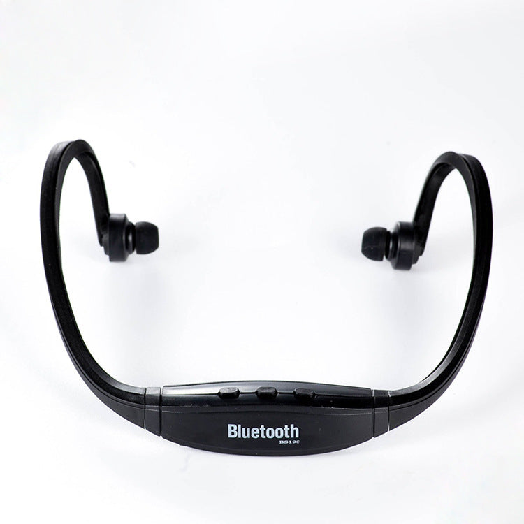 S9 Bluetooth Headset Rear-Mounted Sports Bluetooth Headset Stereo Bluetooth Headset Headset Wireless Card Headset