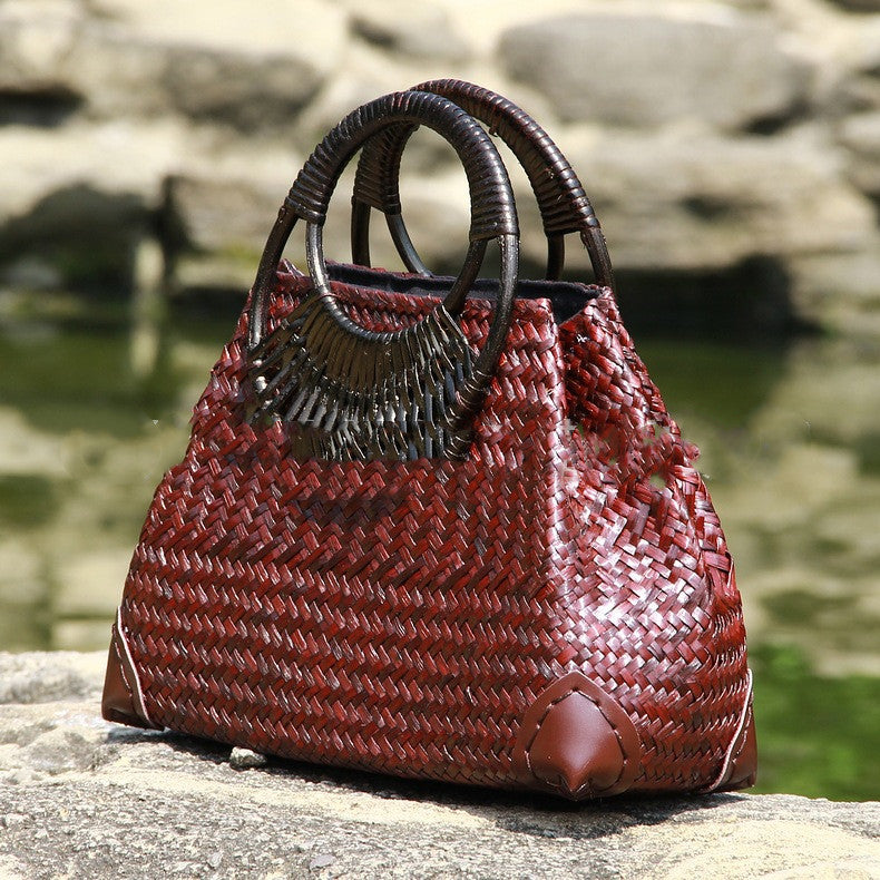 Straw Bag Women's Handbag Hand Bag Beach Bag - Online Shop AU.com