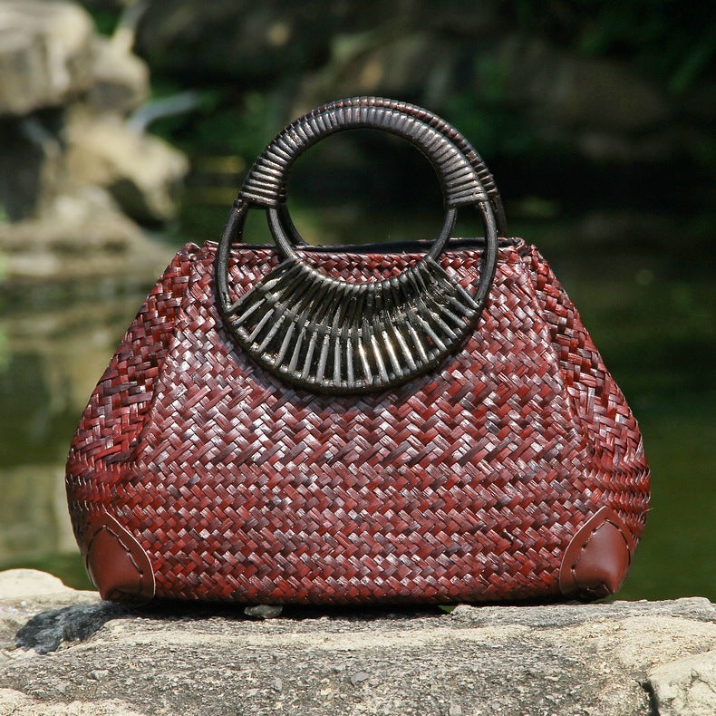 Straw Bag Women's Handbag Hand Bag Beach Bag - Online Shop AU.com