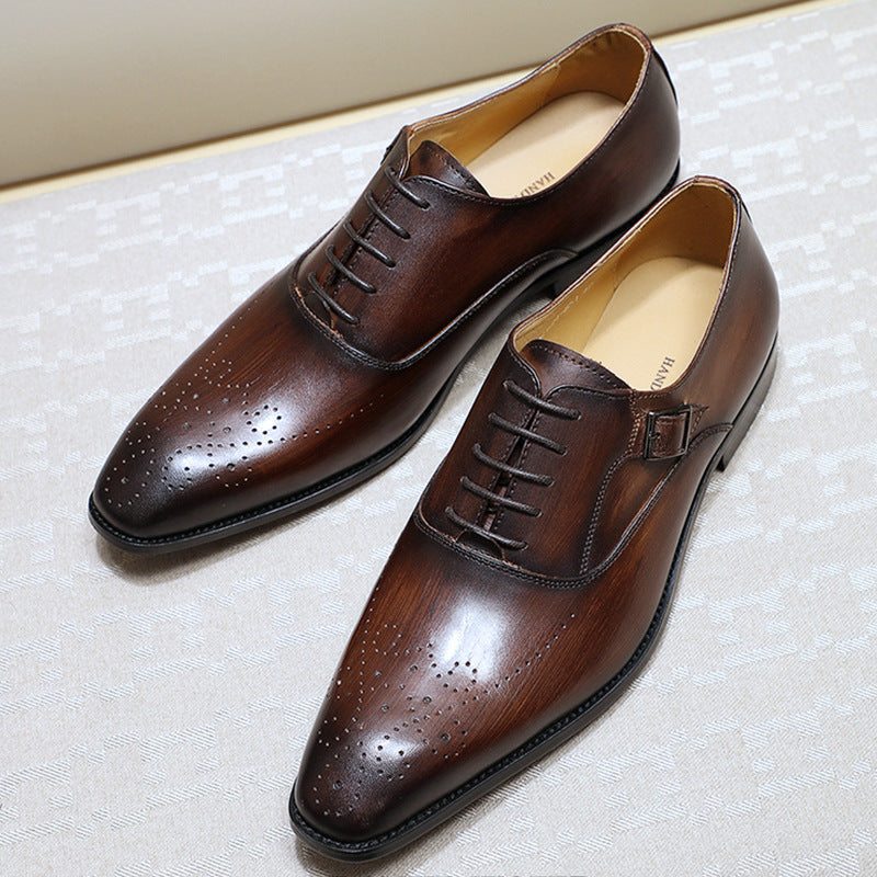 Business Oxford Shoes Formal Dress High-End Casual Shoes Men's Shoes